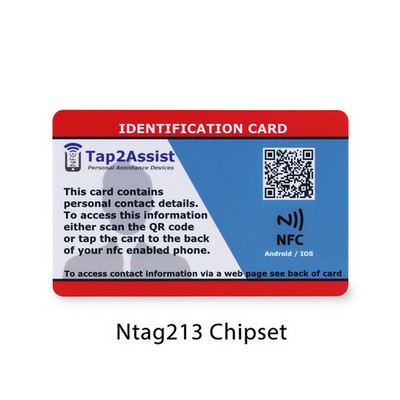 NFC Tag 213 Chipset PVC Card
