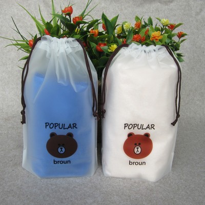 11.9 x 15.8" Double Drawstring Pouch Waterproof Candy Jewelry Party Wedding Favor Present Bag