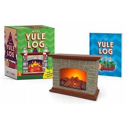 Mini Yule Log (With crackling sound!)