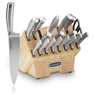 Stainless Steel Cuisinart® Normandy 19-Piece Cutlery Block Set