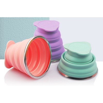 Portable Silicone Folding Water Cups
