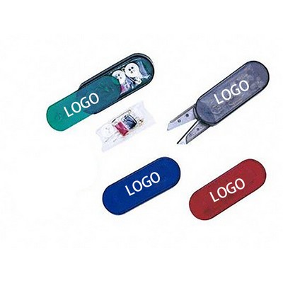 Traveling Sewing Kit w/Built Scissors