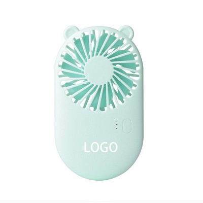 Rechargeable Handheld USB Desk Fan
