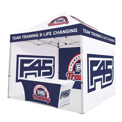 10' x 10' Custom Canopy Tent - Event Platinum Package