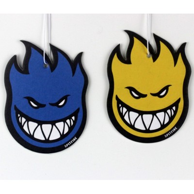 3.5" Die Cut Shape Custom Full Color Printed Air Freshener w/Juicy Cantaloup Scent