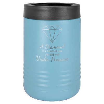 Powder Coated Light Blue Can Holder