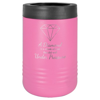 Powder Coated Pink Can Holder