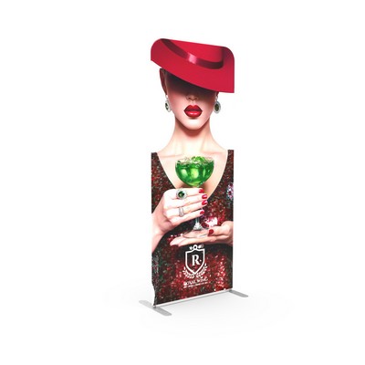 Premier Tube Banner Stand 36"x90" - Double Sided