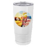 20 Oz. Polar Camel White Vacuum Insulated Tumbler w/Lid