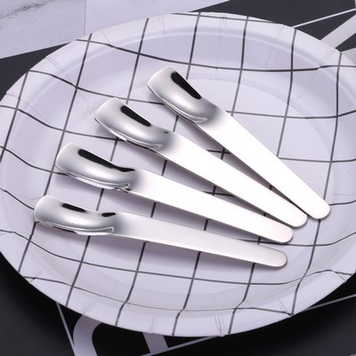 4.33" Stainless Steel Ice Cream Spoon Yogurt Spoon 304 Coffee Pudding Spoon