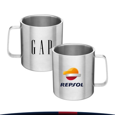 15 oz. Fanco Stainless Steel Mugs