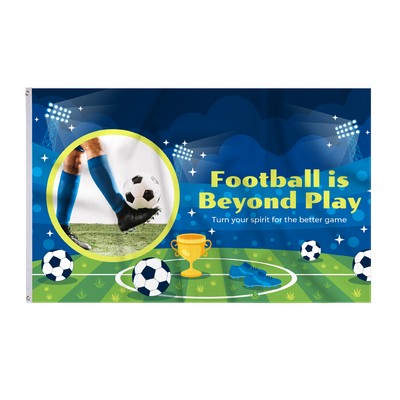 3' X 5' Single Sided Polyester Flag