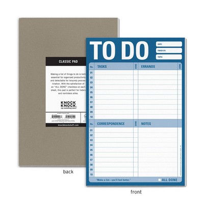 To Do Pad (Blue)