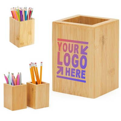 Custom Wood Pen Holder