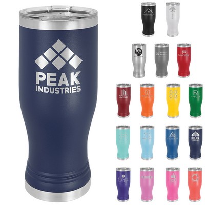 Polar Camel 20oz Stainless Steel Pilsner w/ Clear Lid