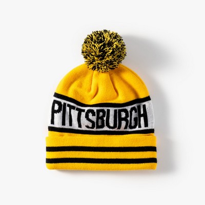 Acrylic Knit Beanies With Bom