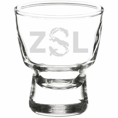Laser Engraved Acopa Select 2 oz. Sake Shot Glass