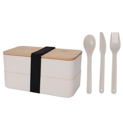 1,200 Ml Stackable Bento Box
