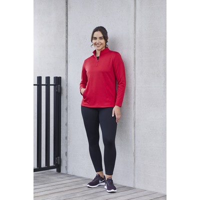 Womens Hype 1/4 Zip Pullover