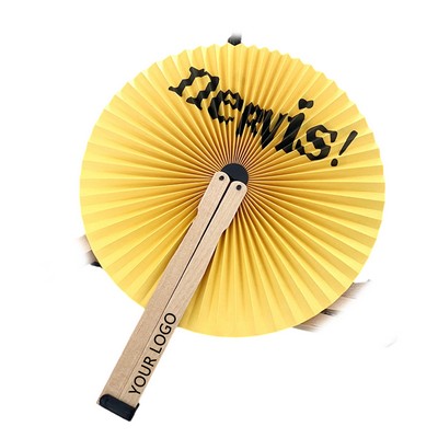Folding Handheld Paper Fans