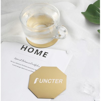 Creative Hexagon Stainless Steel Coaster
