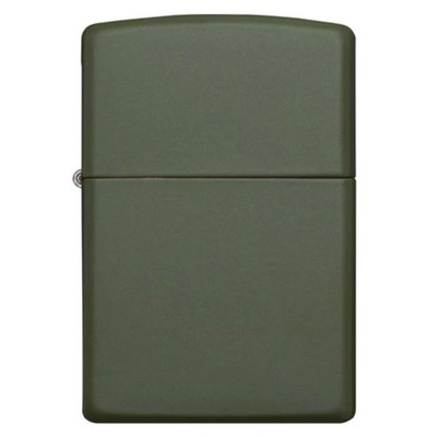 Genuine Zippo windproof lighter - Green Matte