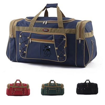 Oxford Travel Duffel Bag w/ Detachable Strap