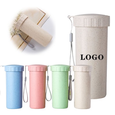 15 Oz Wheat Straw Bottle