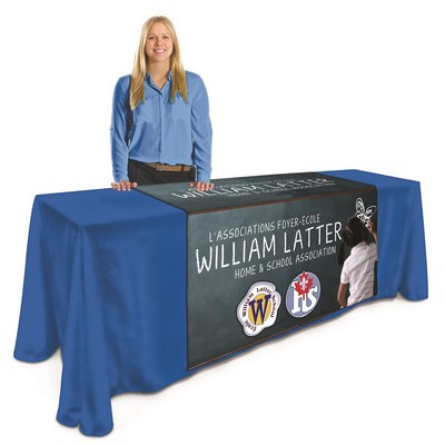 57" Table Runner (57"w x 88"l)- Full Color Dye Sublimated