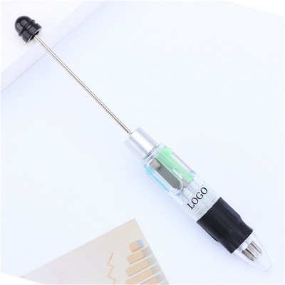 Four-Color Plastic Beadable Pen