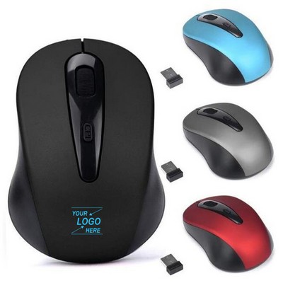 2.4G ABS Plastic Wireless Mouse