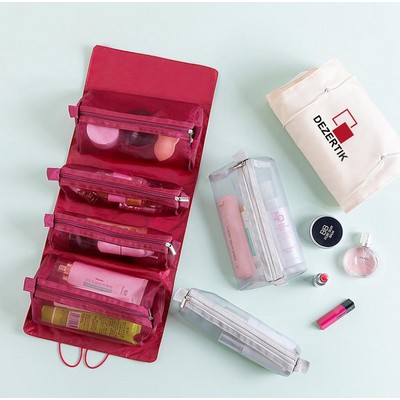 Foldable Detachable Cosmetic Bag