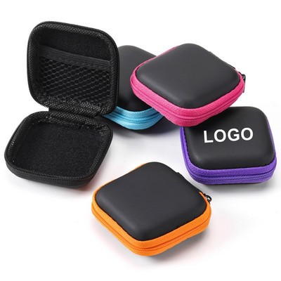 Square Carrying Cases For Cellphone/Earphones