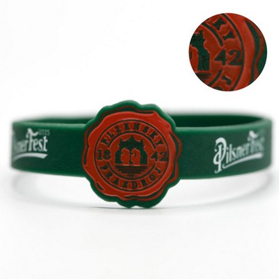 1/2" Ink Injected Figured Wristbands