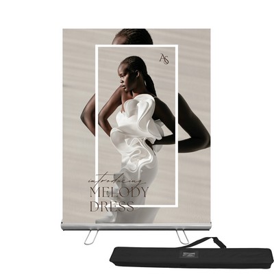 Premium 48" x 79" Retractable Banner Kit