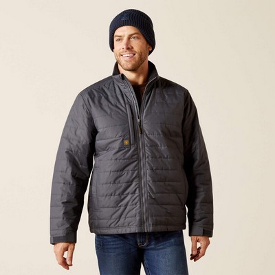 Ariat® Men's Rebar® Gray Rebar® Cordura® Ripstop Lightweight Jacket