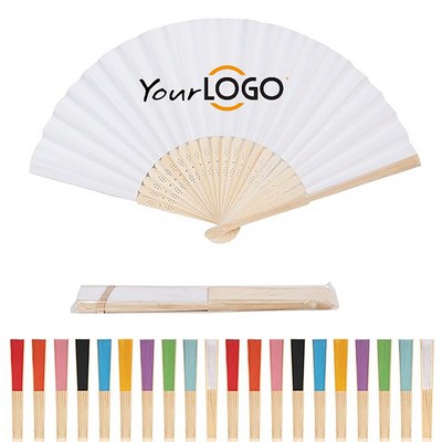 Foldable Bamboo Fans