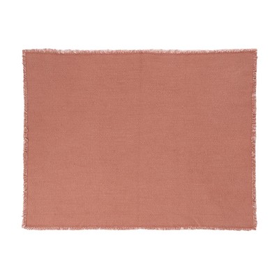blomus Lineo Cedar Wood Red Woven Cotton Placemat
