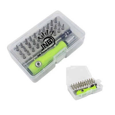 32-in-1 Screwdriver Set w/Case