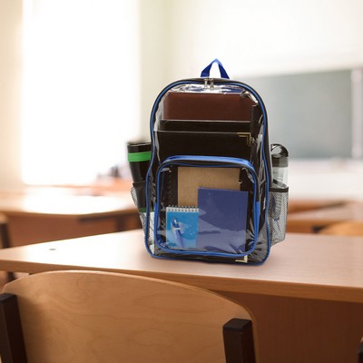 Pocket Clear Plastic Backpacks