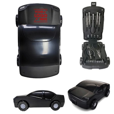 22-in-1 Tool Kit with Car-Shaped Case