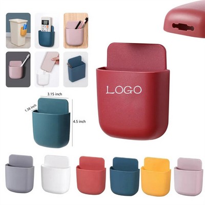 3.15"x4.5" Wall Mounted Self-adhesive Storage Box