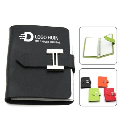 Colorful Metal Buckle Card Holder