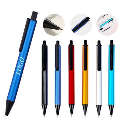 Retractable Signing Gel Ink Ballpoint Pen