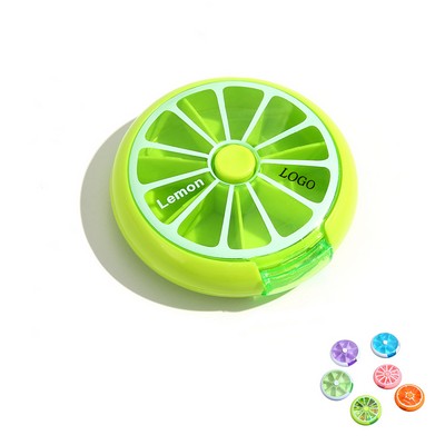 Seven-Compartment Pill Box