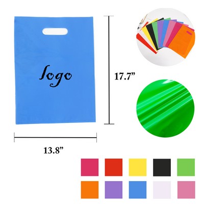 PE Garment Tote for Glasses Jewelry Clothes Four Finger Shopping Bag