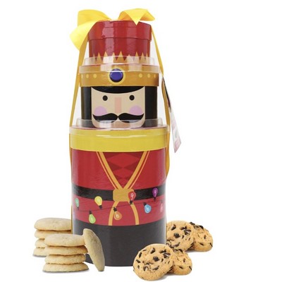 Holiday Nutcracker Cookie & Cocoa Tower