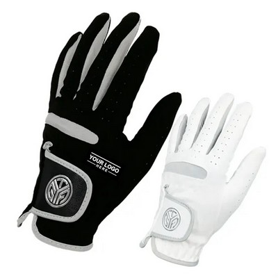 Lightweight and Breathable Microfiber Golf Gloves for Comfort