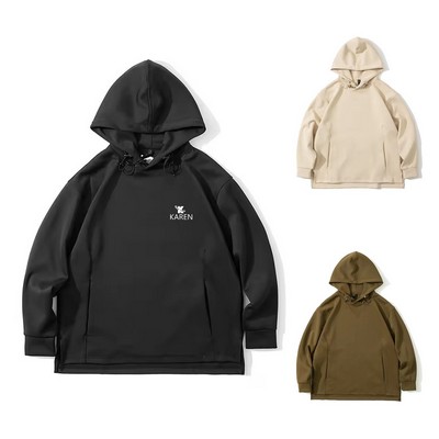 Casual Long Sleeve Crossover Hoodie