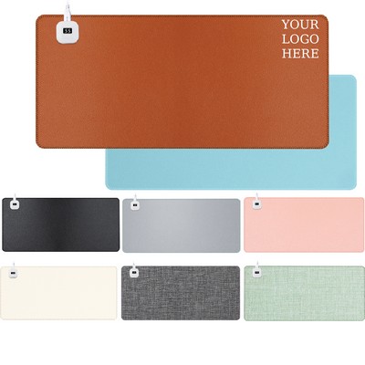 Heated Large Desk Mat